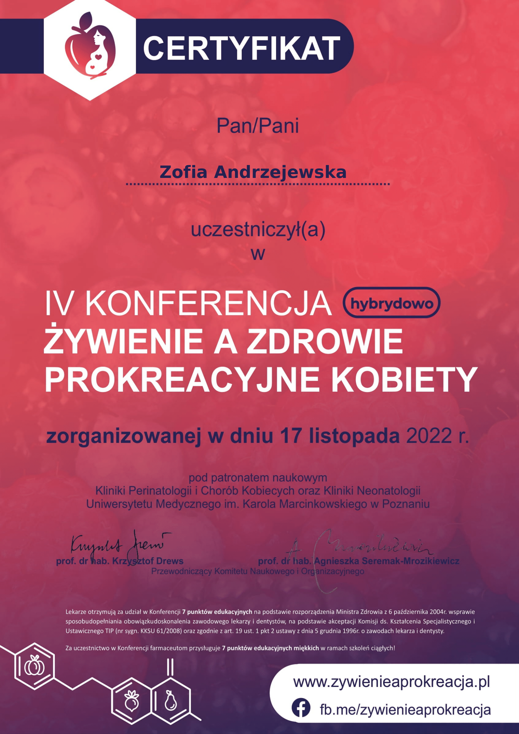 certyfikat