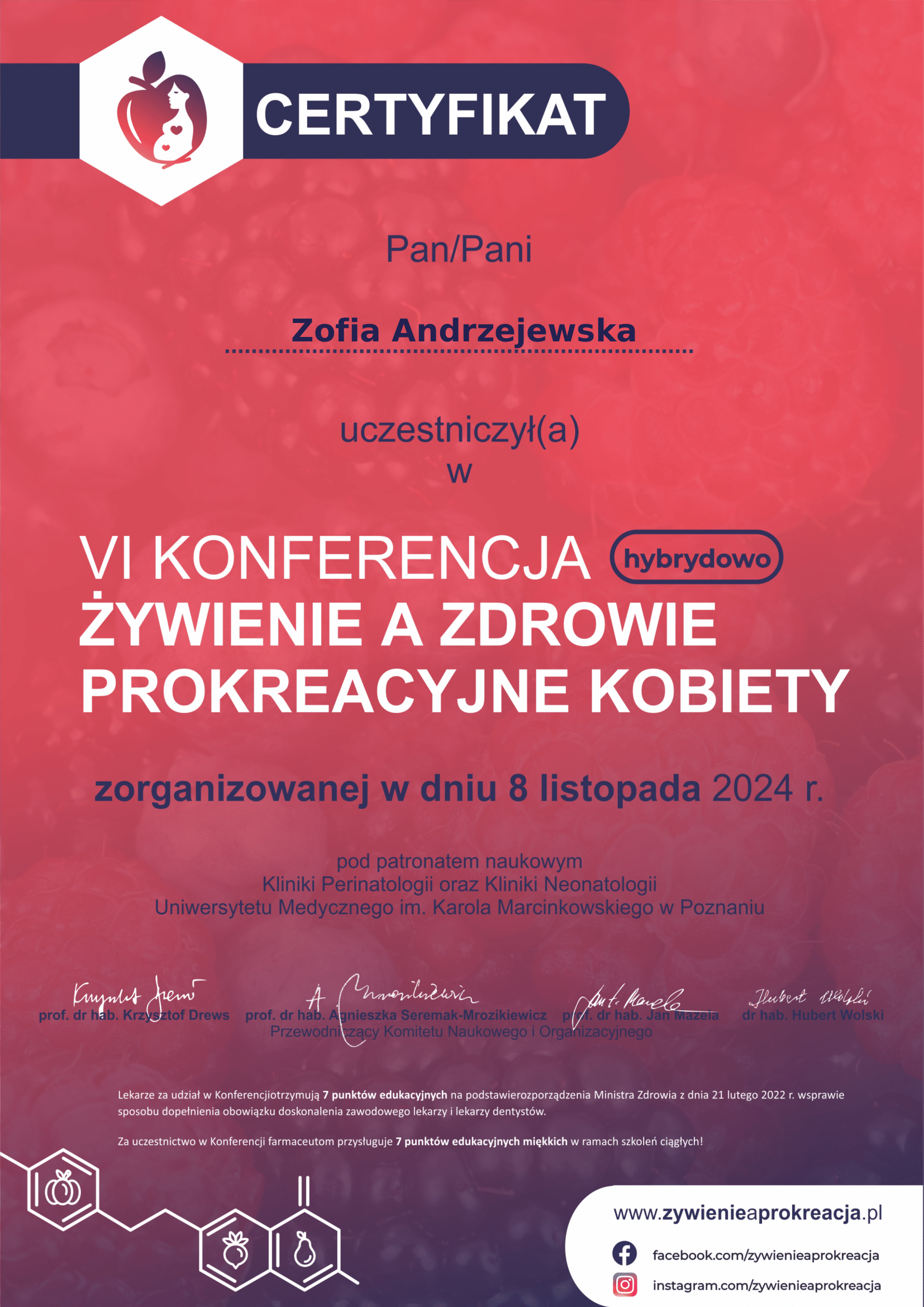 certyfikat
